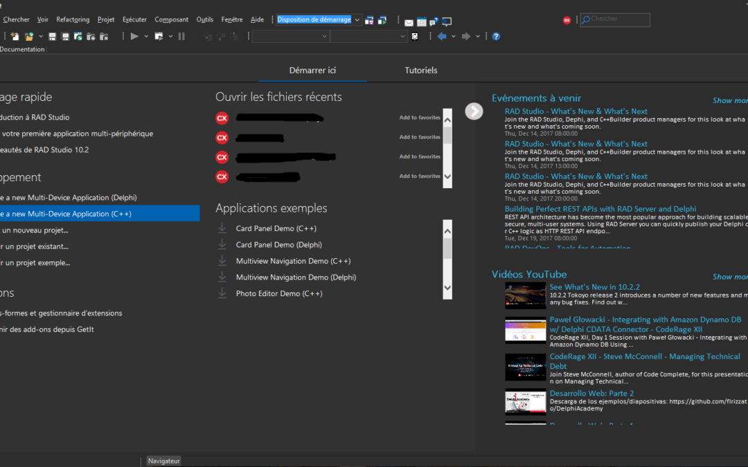 La version 10.2.2 de RAD Studio est sortie !